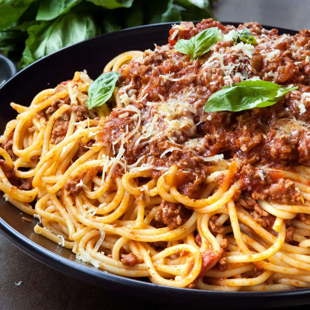 Jamie Oliver's Spaghetti Bolognese - The Fat Butcher