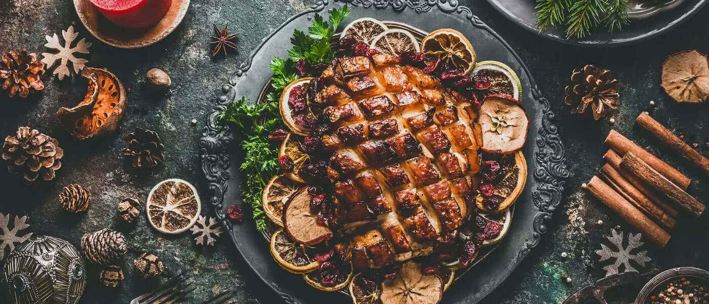 Sticky Treacle Glazed Ham - The Fat Butcher