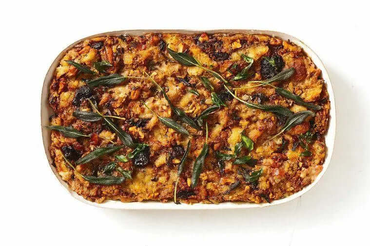 Tray Baked Festive Stuffing - The Fat Butcher