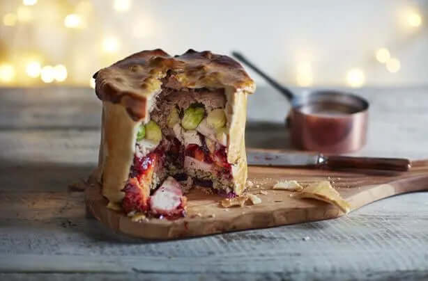 Christmas Leftover Pie - The Fat Butcher