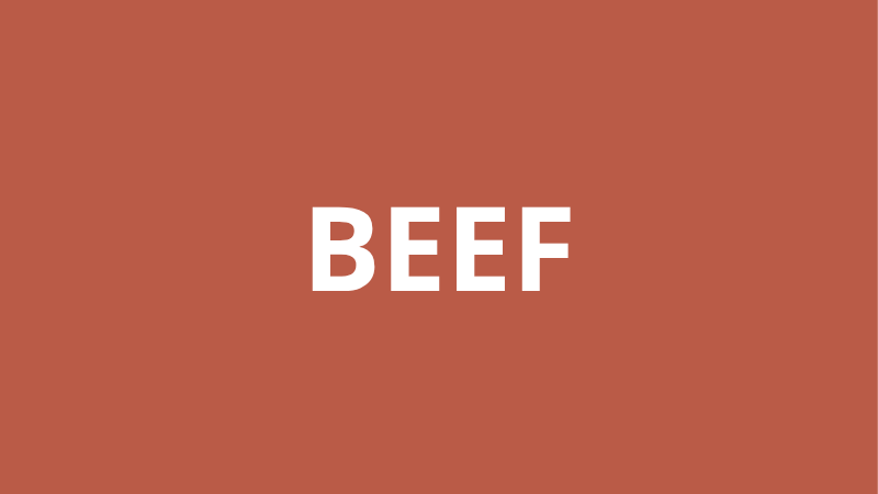 Beef - The Fat Butcher