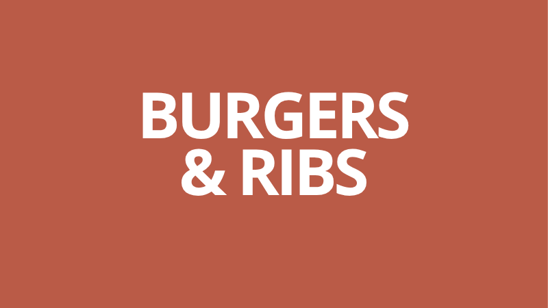 Burgers & Ribs - The Fat Butcher
