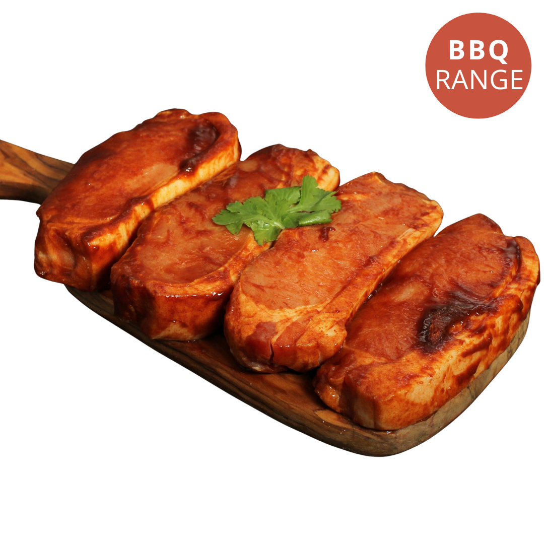 BBQ Pork Loin Steaks