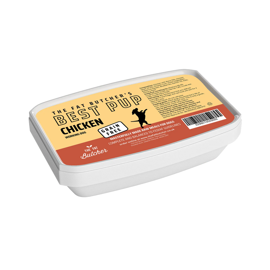 Fat Butcher's Best Pup Dog Food - Chicken 500g Dog Food