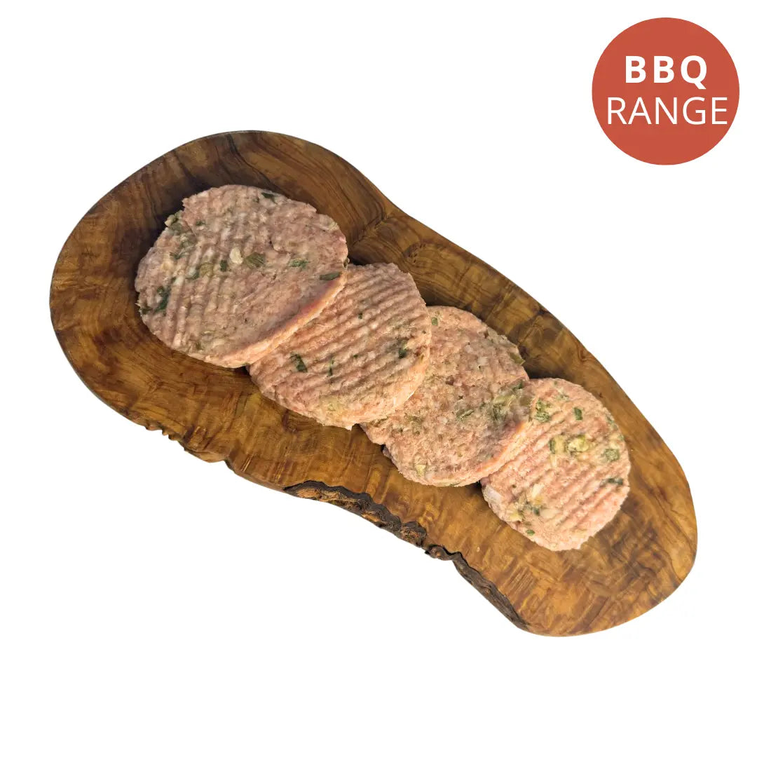 Pork & Leek Burgers BBQ