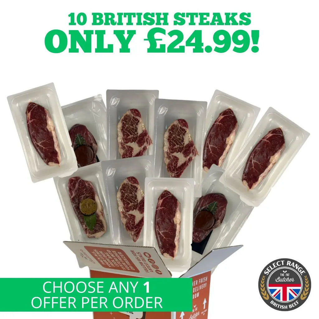 10 Premium British Steaks  The Fat Butcher