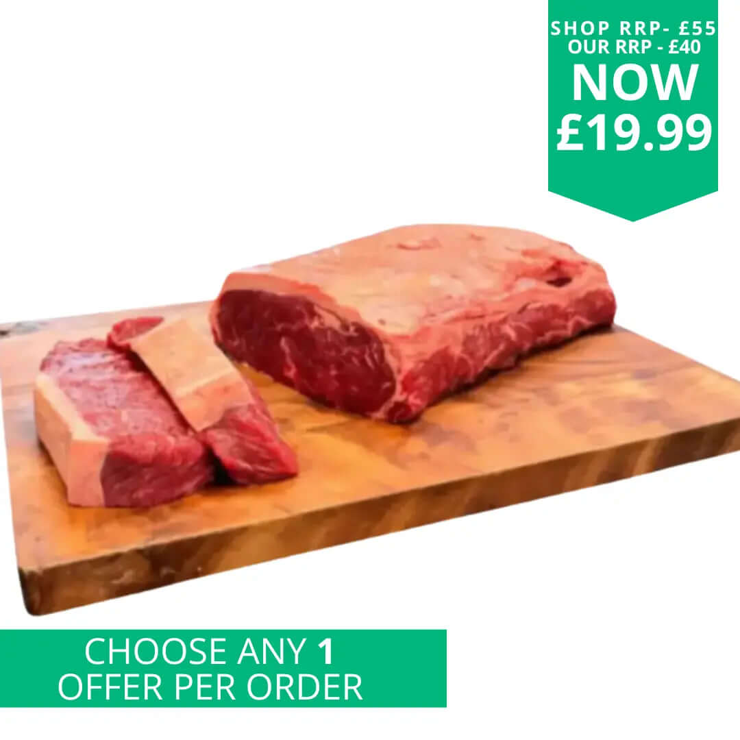 Cut your own Sirloin Steak 1.6-1.8kg - The Fat Butcher