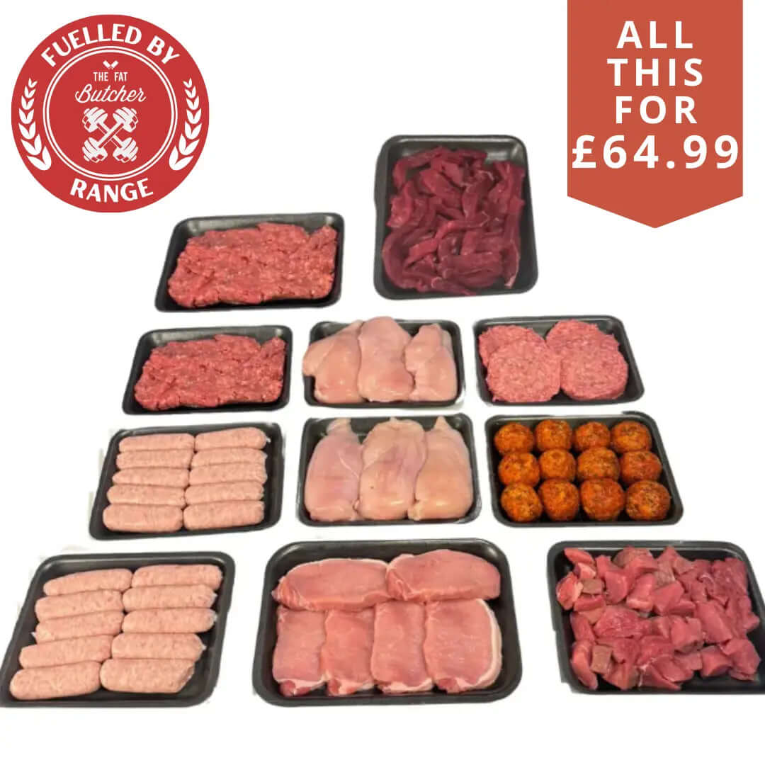 Fuelled Range - Lean & Low Box  The Fat Butcher