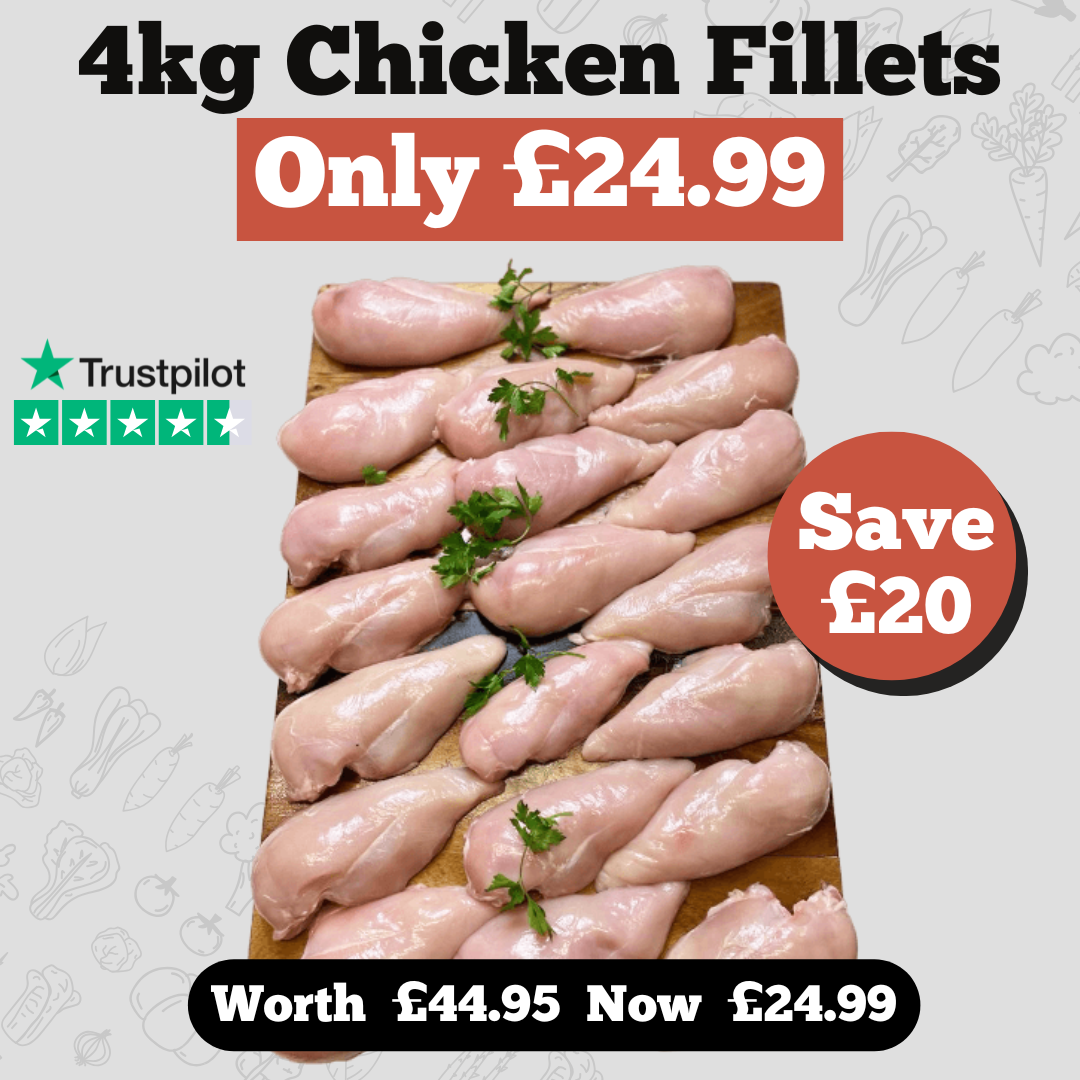 Chicken Breast Fillets 4kg pack