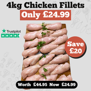 Chicken Breast Fillets 4kg pack