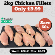 Chicken Breast Fillets 2kg pack