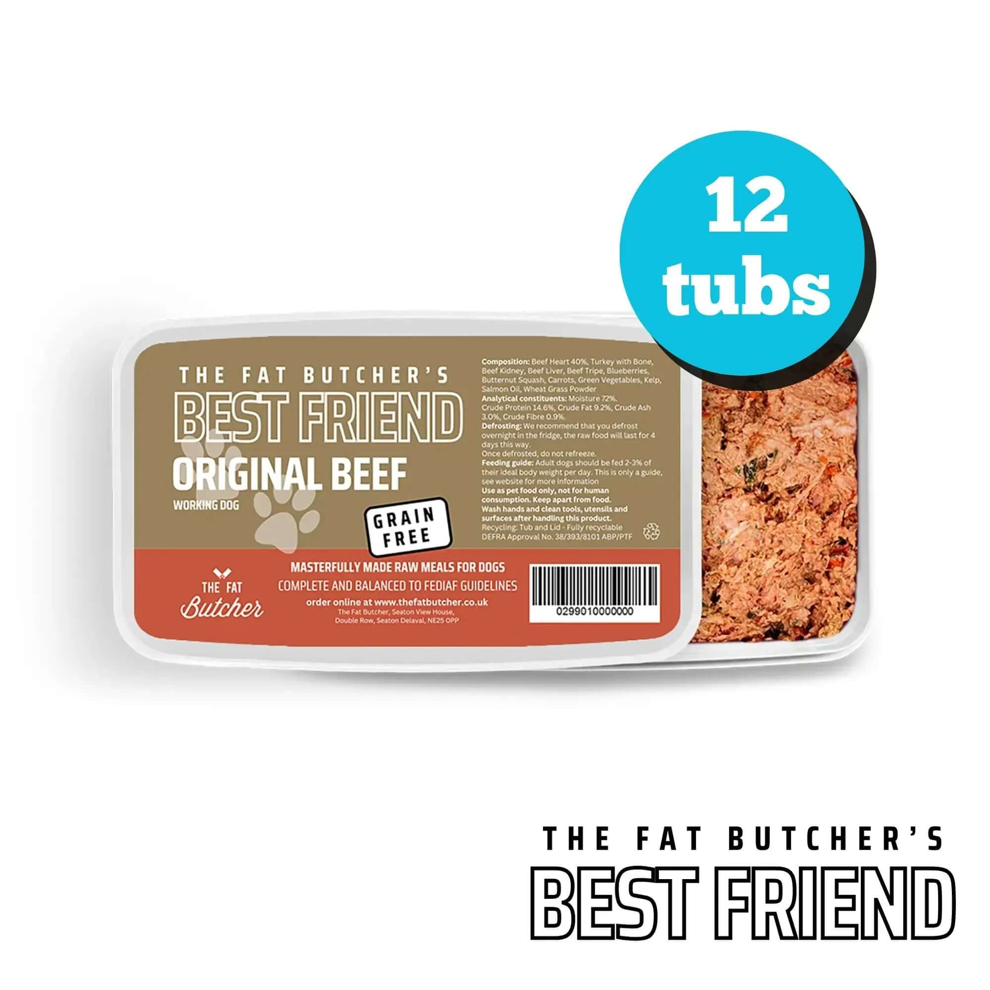 Fat Butcher's Best Friend Dog Food - Choose your Bundle - The Fat Butcher