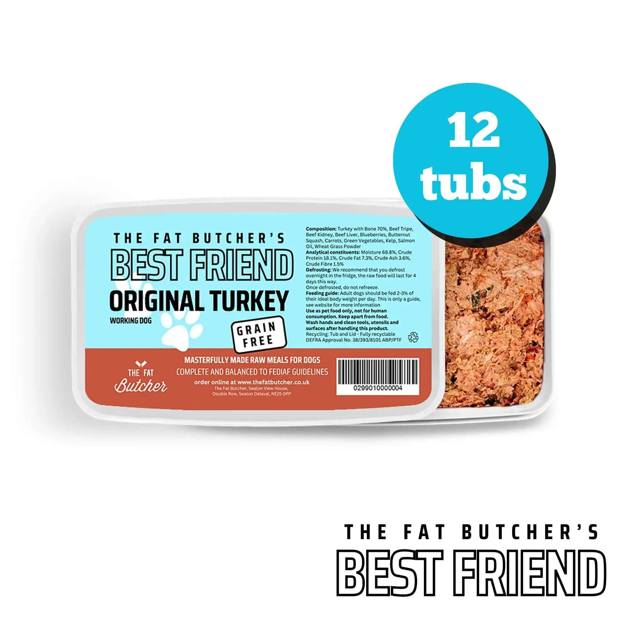 Fat Butcher's Best Friend Dog Food - Choose your Bundle - The Fat Butcher
