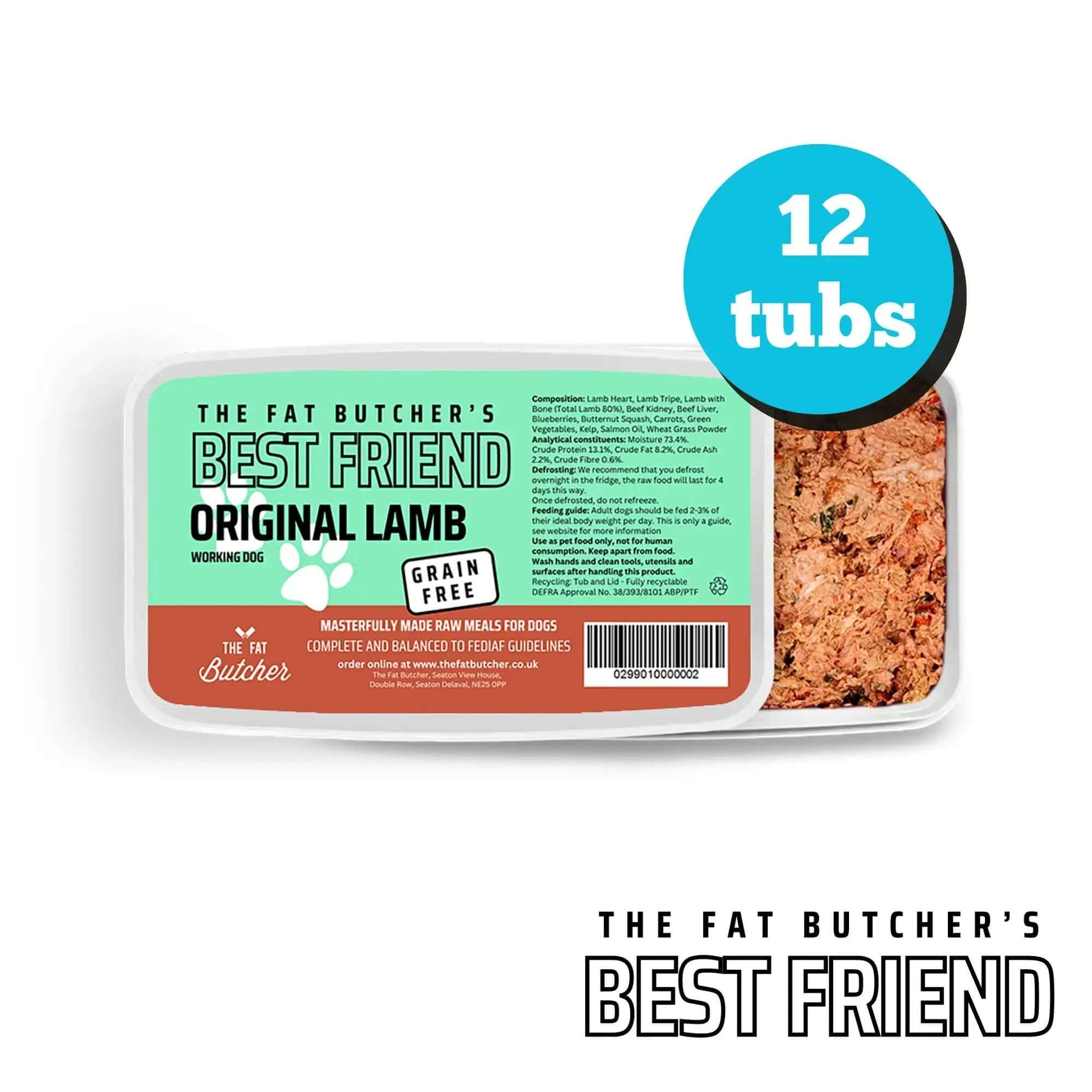 Fat Butcher's Best Friend Dog Food - Choose your Bundle - The Fat Butcher