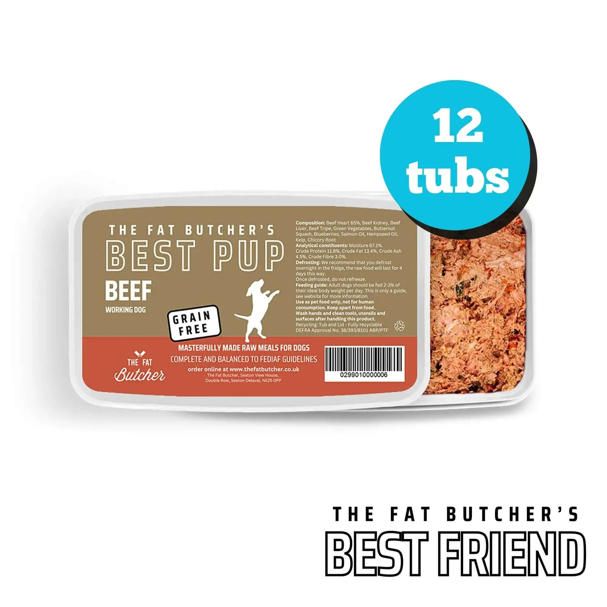 Fat Butcher's Best Friend Dog Food - Choose your Bundle - The Fat Butcher