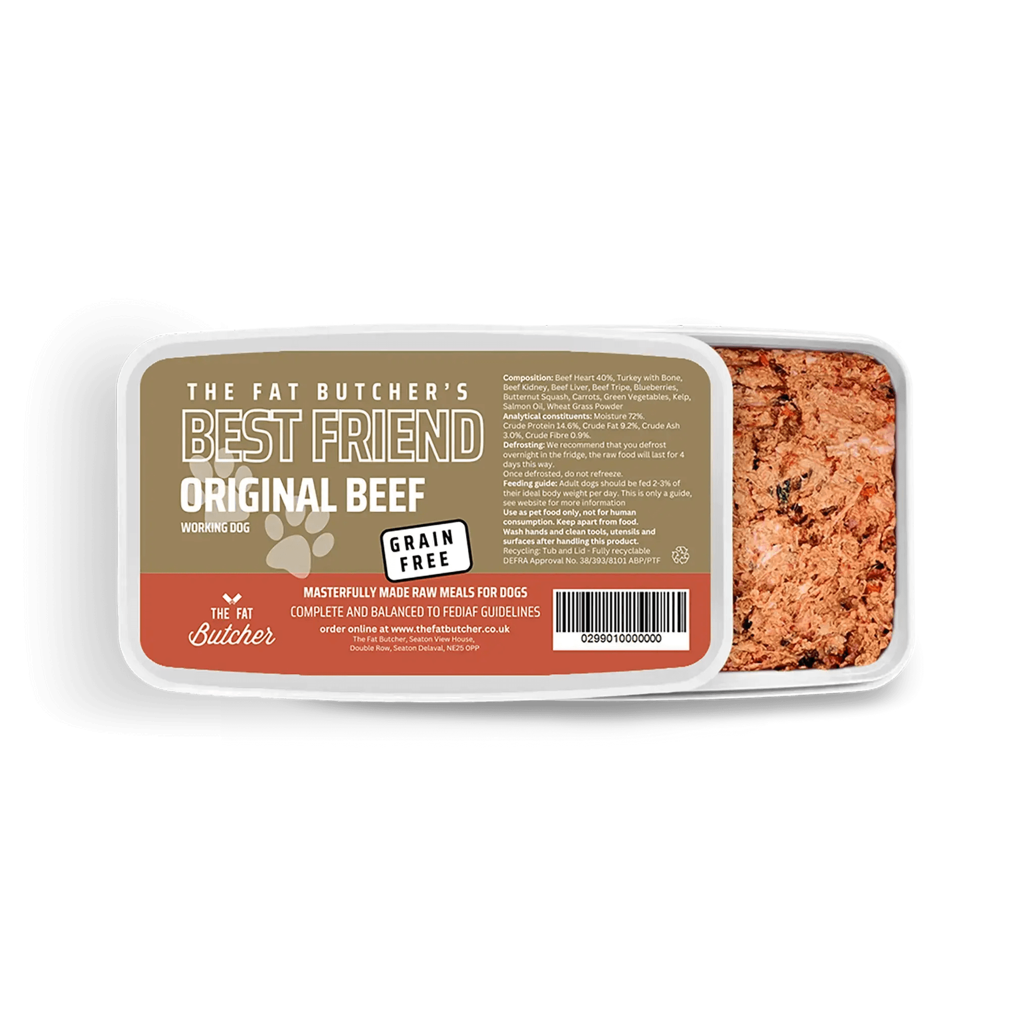 Fat Butcher's Best Friend Dog Food -Mixed Bundle - 12x500g - The Fat Butcher
