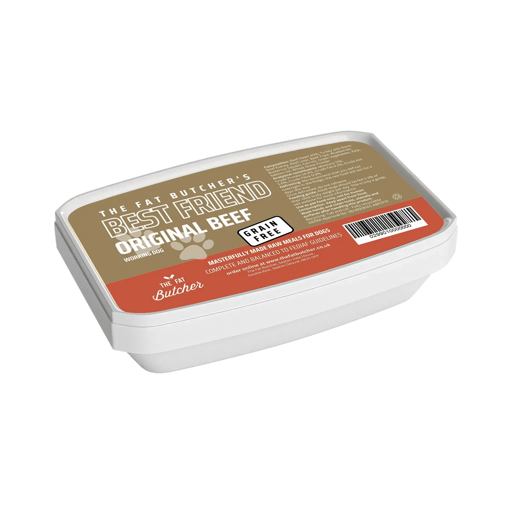 Fat Butcher's Best Friend Dog Food -Mixed Bundle - 12x500g - The Fat Butcher