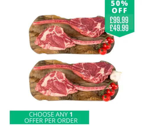 4 Tomahawk Steaks For Under £50 Offers