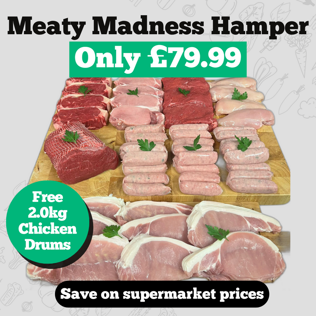 Meaty Madness Hamper + FREE MEAT-The Fat Butcher