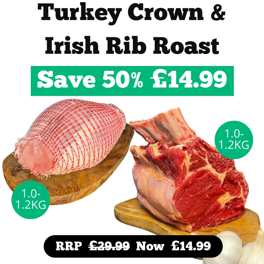 Irish Rib Roast and Turkey Crown Combo The Fat Butcher