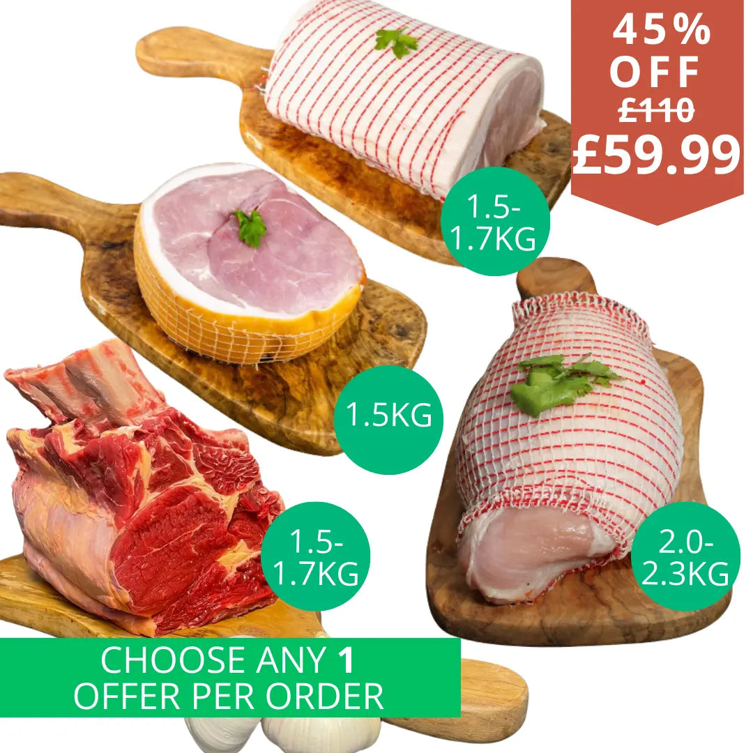 fresh luxury christmas hamper The Fat Butcher