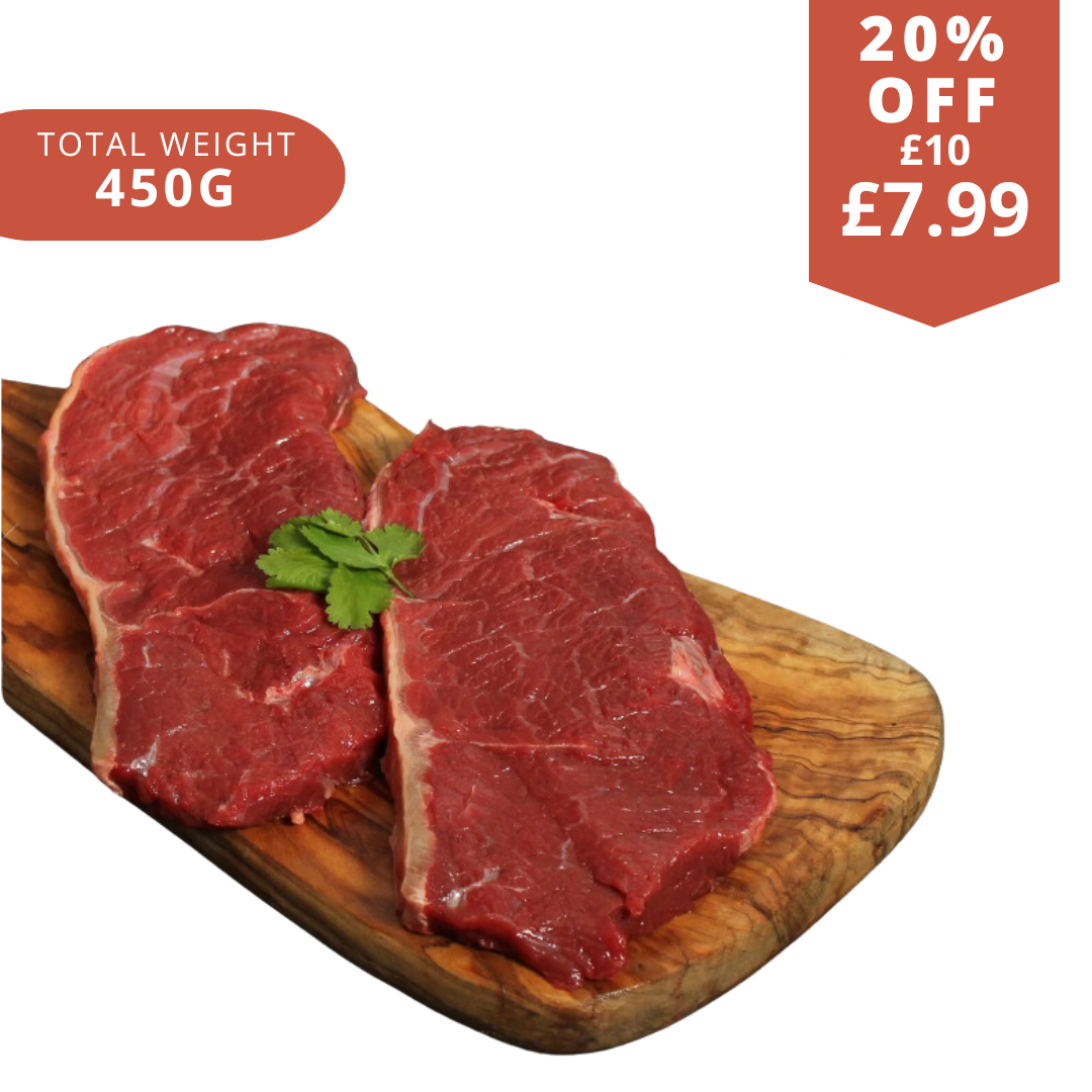 2 Prime Sirloin Steaks The Fat Butcher