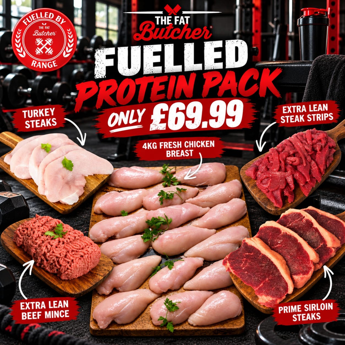 Fuelled Range - Protein Box