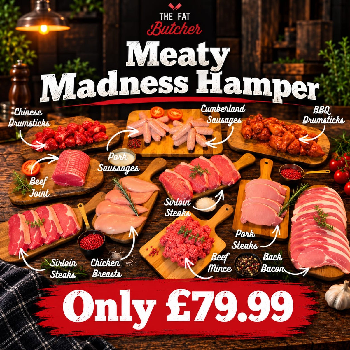 Meaty Madness Meat Hamper