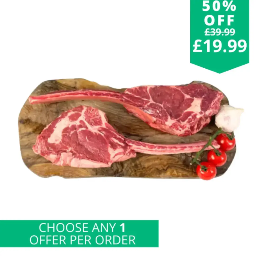 Tomahawk steaks 2 For 1  The Fat Butcher