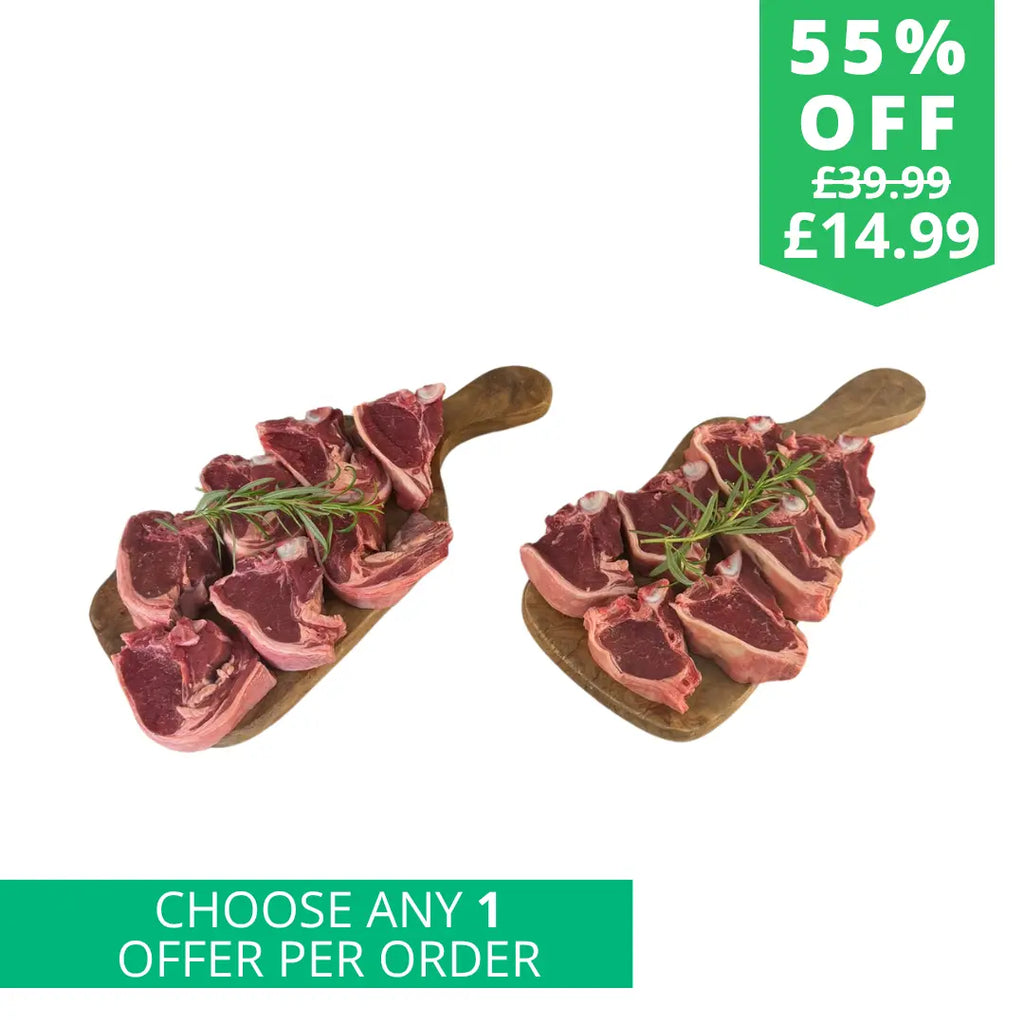 2.0KG British Lamb Chops Offers-Sec