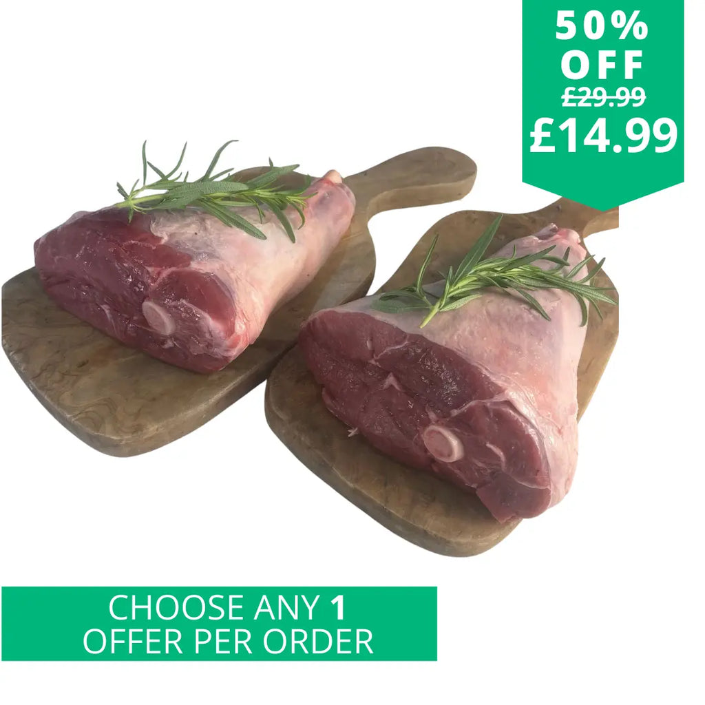 2-4-1 Half Legs Of Lamb BYOB