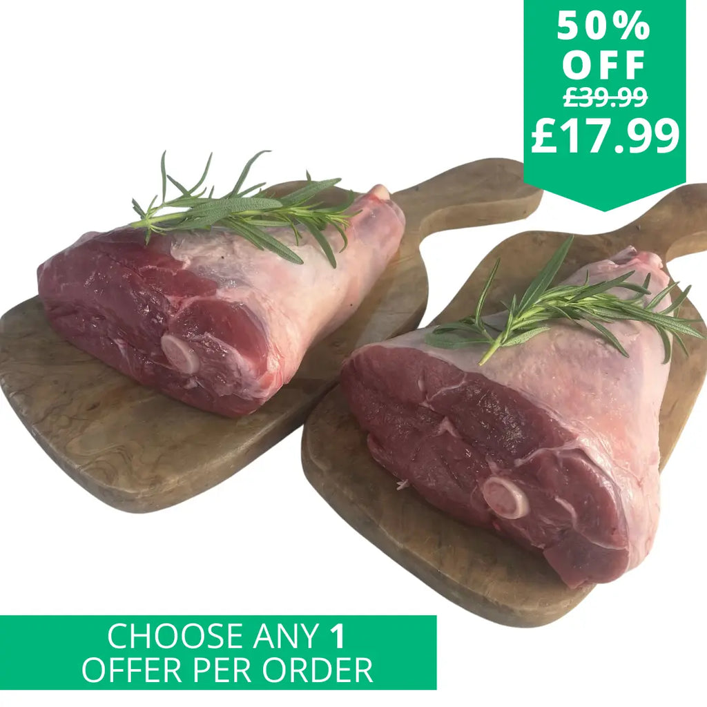 2-4-1 Half Legs Of Lamb BYOB