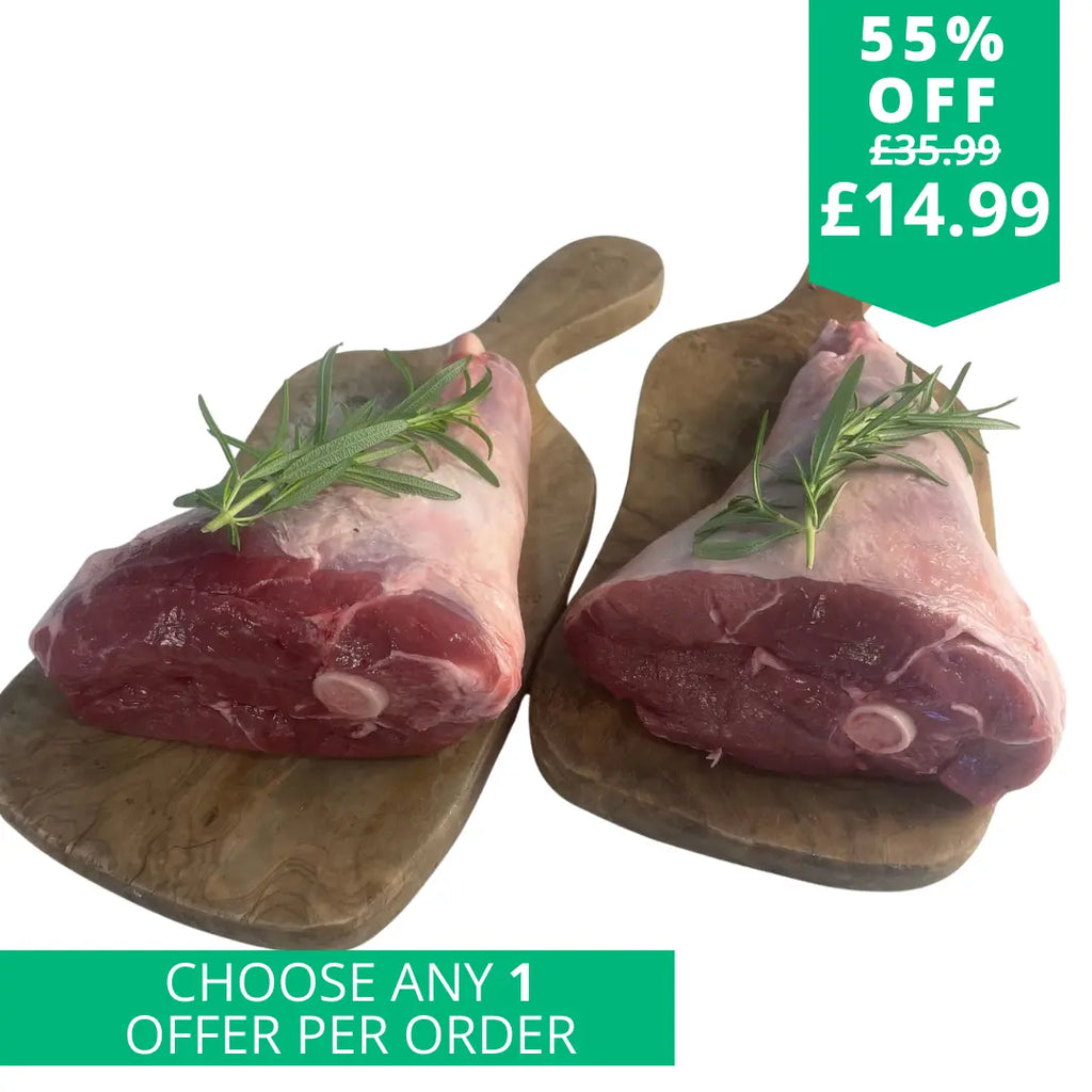 2-4-1 Half Legs Of Lamb BYOB