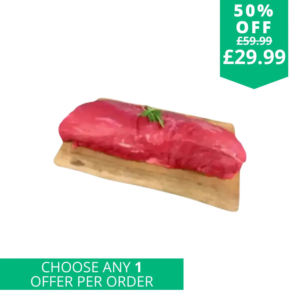 Large Prime Grass Fed Whole Beef Fillet  The Fat Butcher