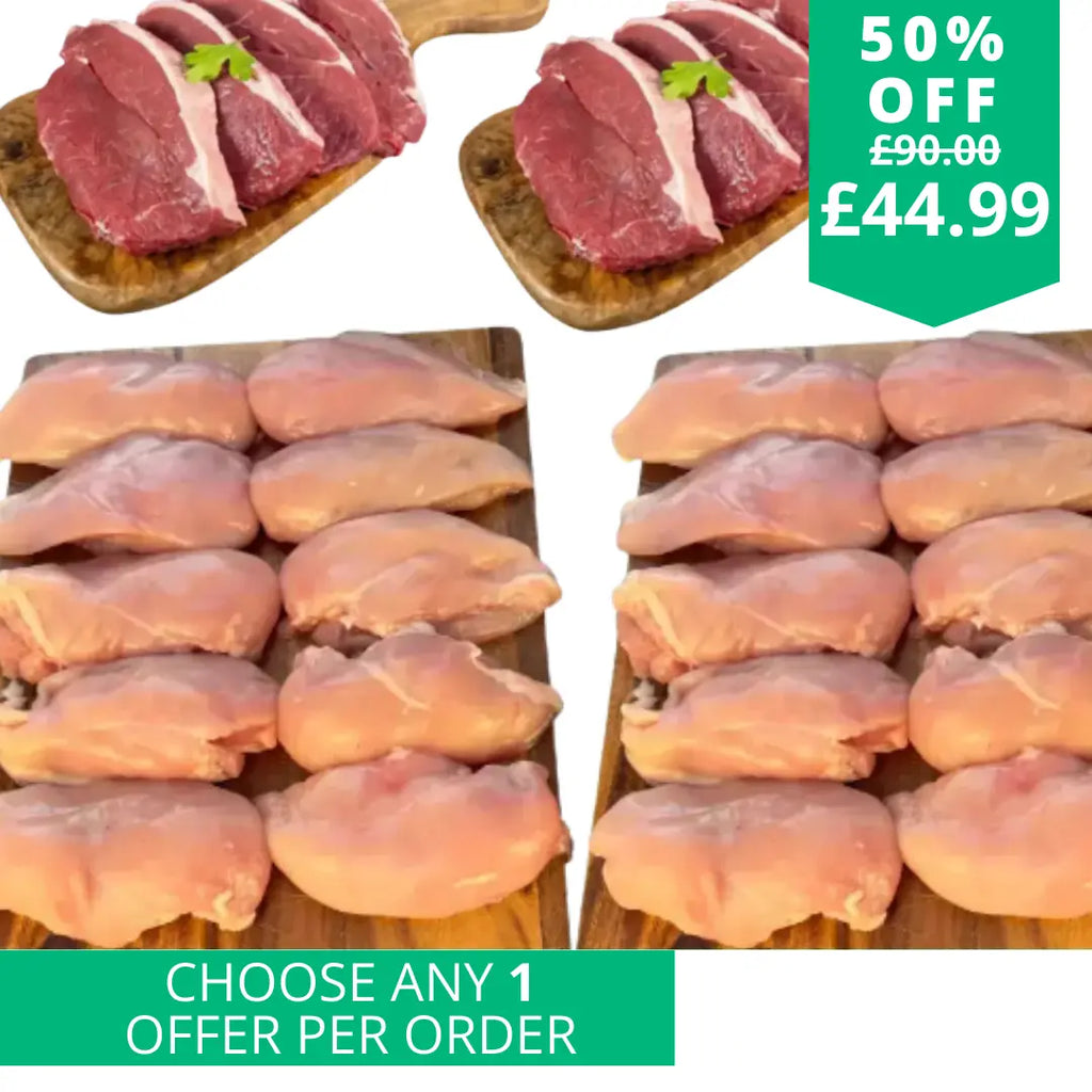 4kg Chicken and Rump Combo  The Fat Butcher