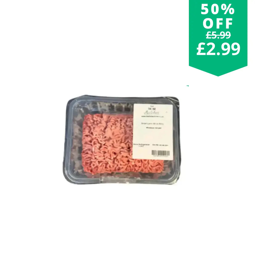 Lamb Mince 400g  The Fat Butcher