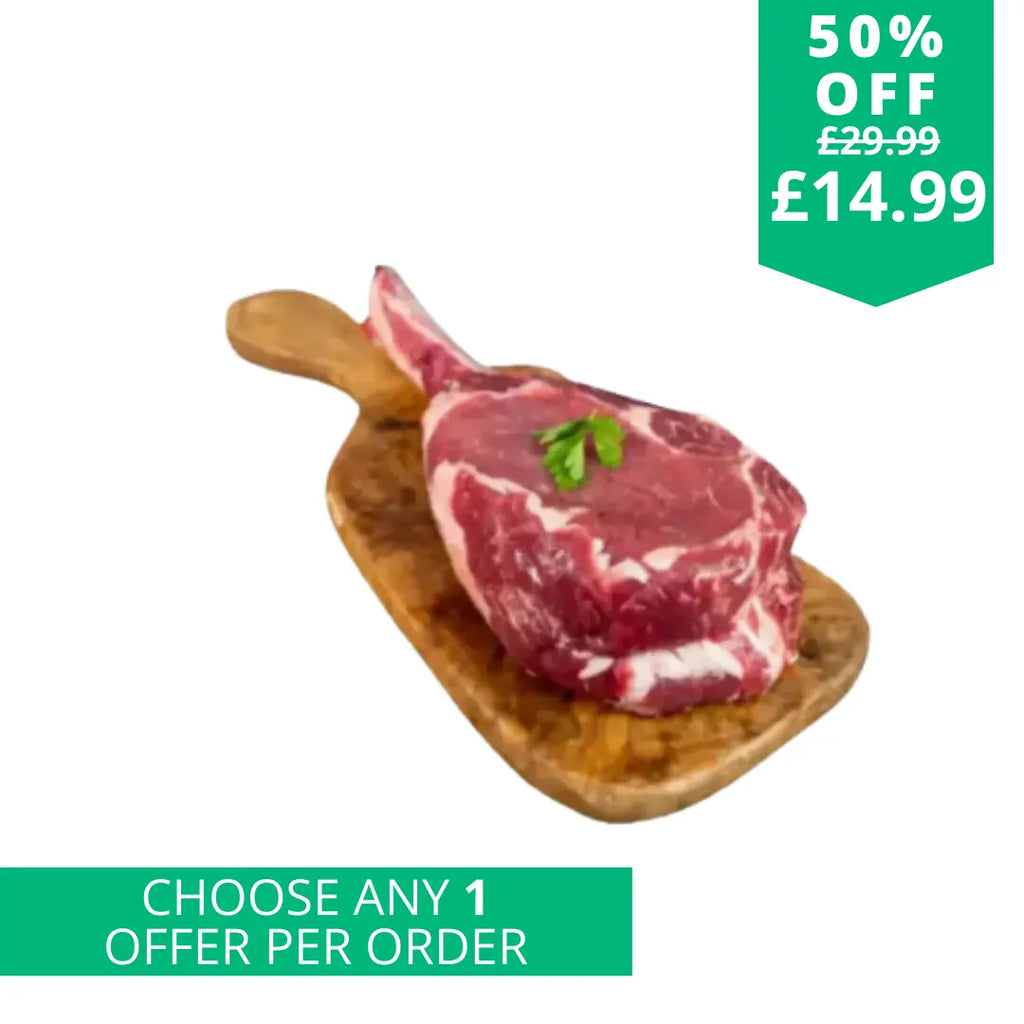 Sharer Tomahawk Steak  The Fat Butcher