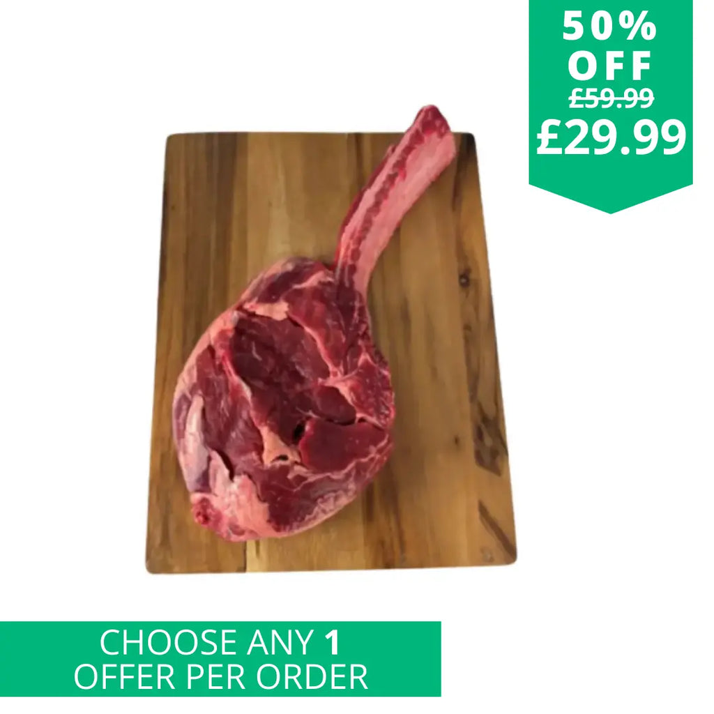 Irish xl Sharer Tomahawk Steak Sharer  The Fat Butcher