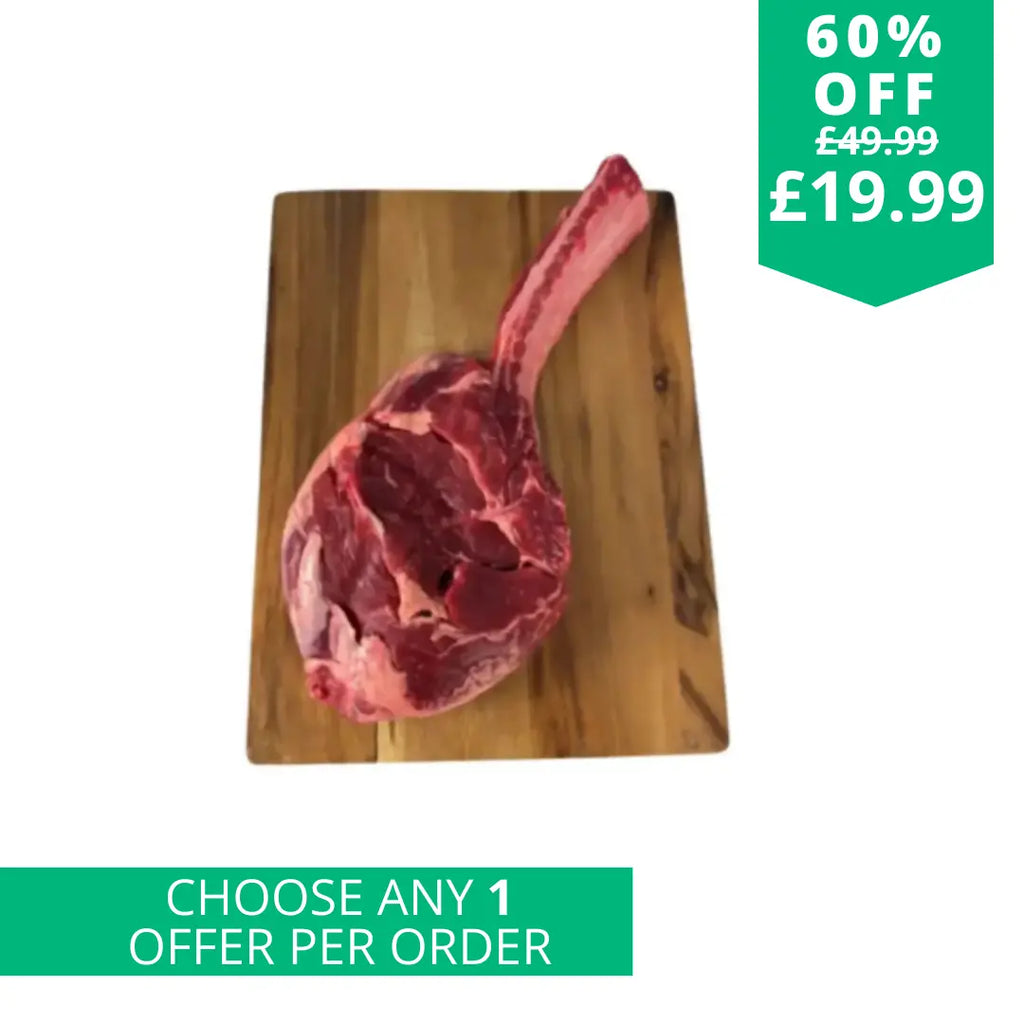 Irish XXXL Sharer Tomahawk Steak Sharer  The Fat Butcher