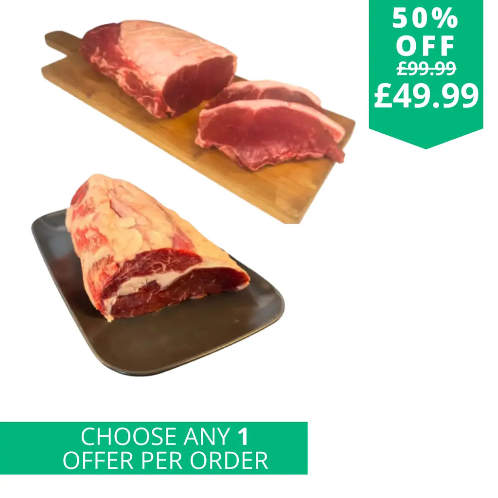 XL Cut Your Own Ribeye Sirloin Combo  The Fat Butcher