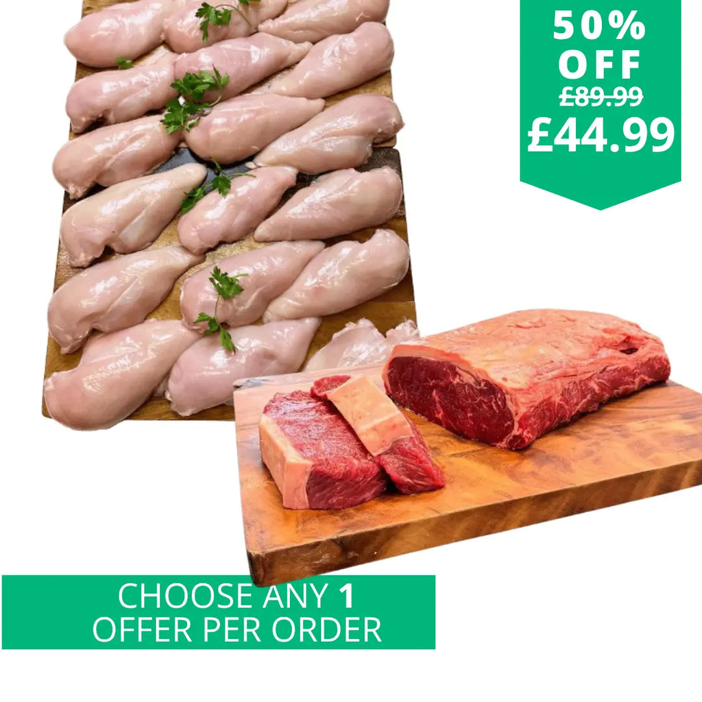 4kg Chicken and Cut Your Own Sirloin Combo  The Fat Butcher