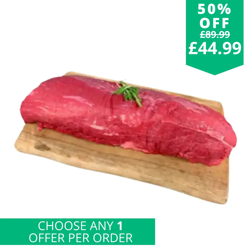 Large Whole Scottish beef fillet  The Fat Butcher