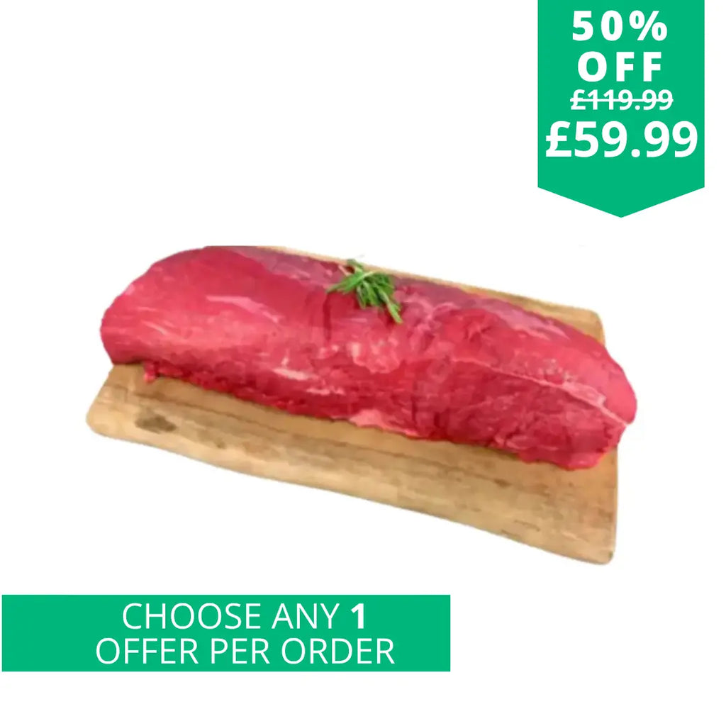 XXXL whole Scottish beef fillet  The Fat Butcher