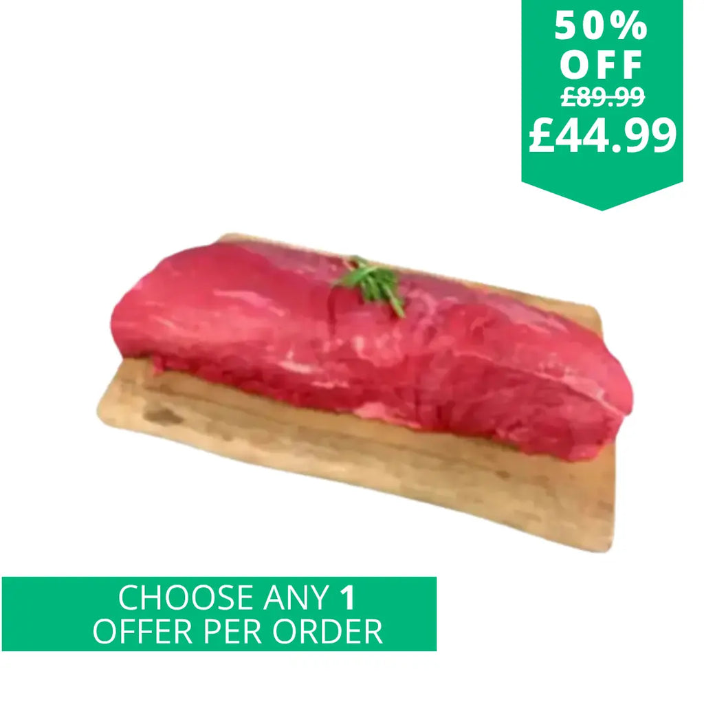 New XXL Scottish Whole Beef Fillet  The Fat Butcher