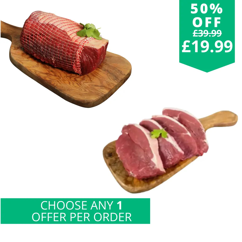 British Rump & Roast Combo  The Fat Butcher