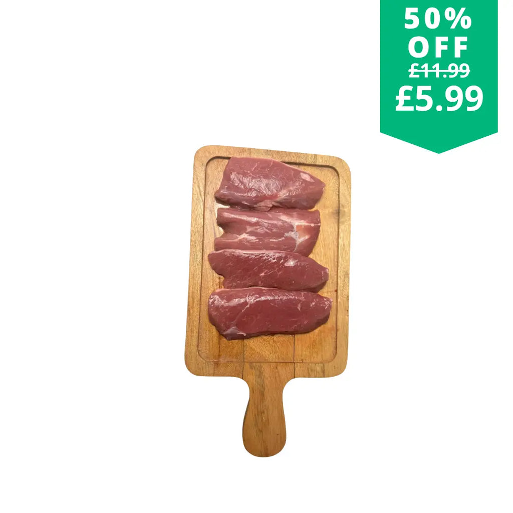 British lamb steaks 500g  The Fat Butcher