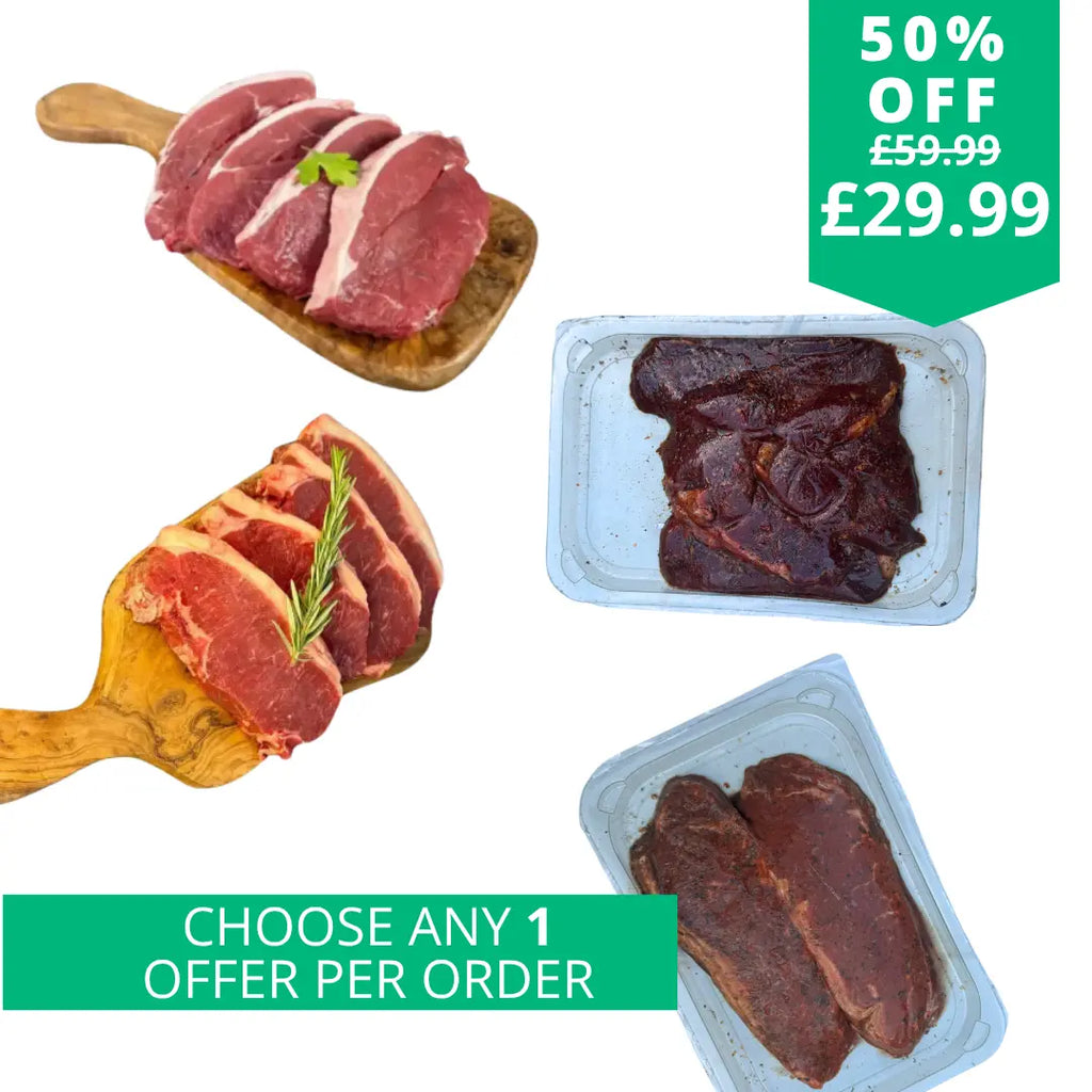 The XXL 12 British steak platter  The Fat Butcher