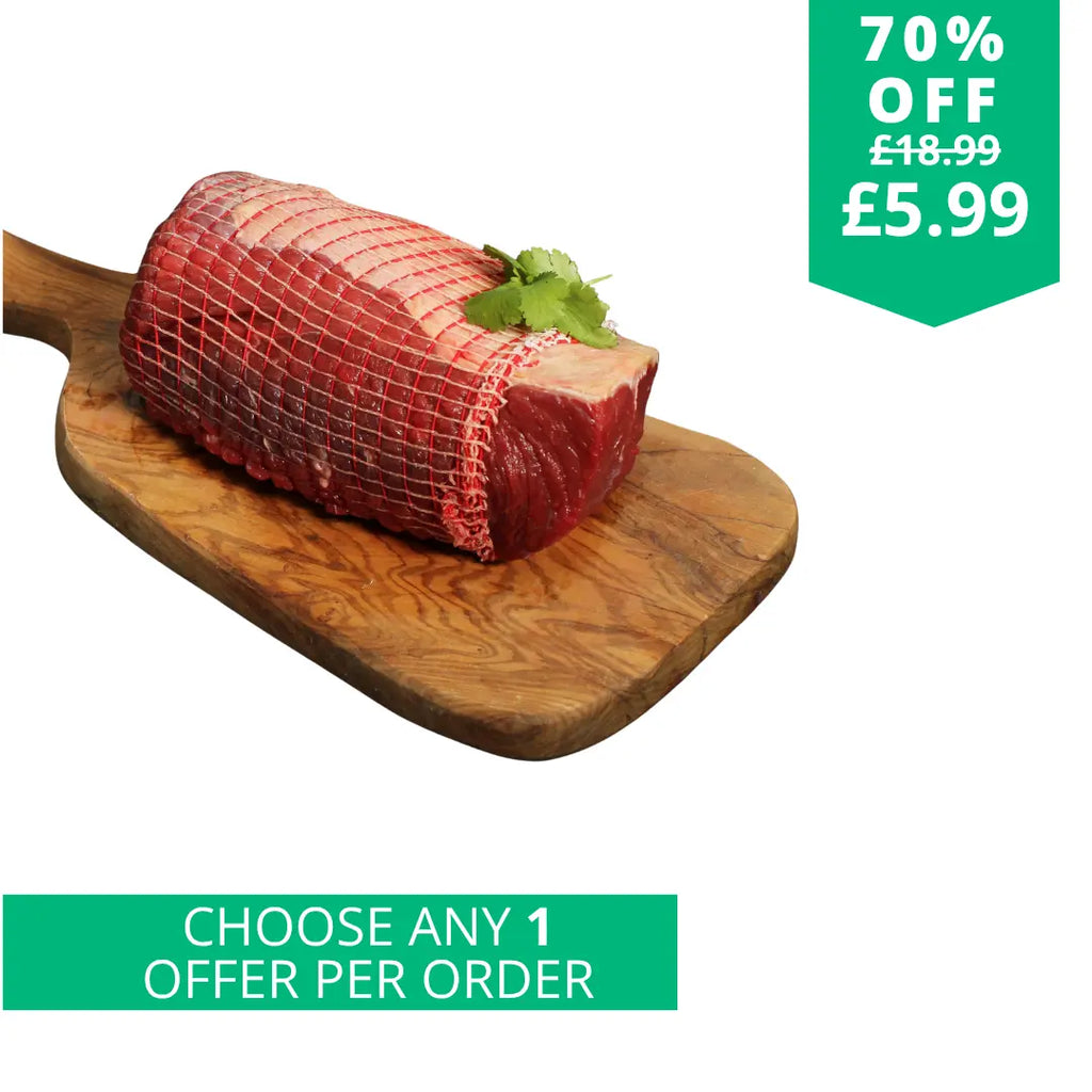 Beef Roasting Joint 1.2-1.3kg  The Fat Butcher