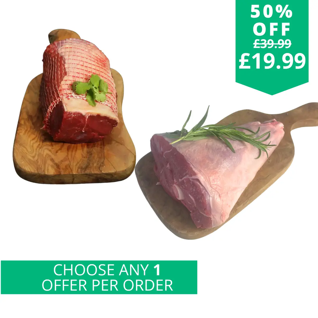 Large Lamb and Beef duo  The Fat Butcher