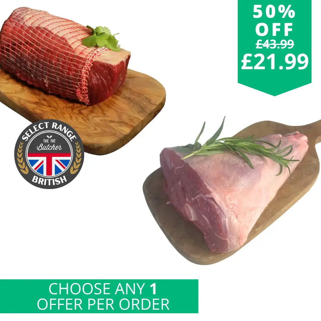 Large Lamb and Beef duo  The Fat Butcher